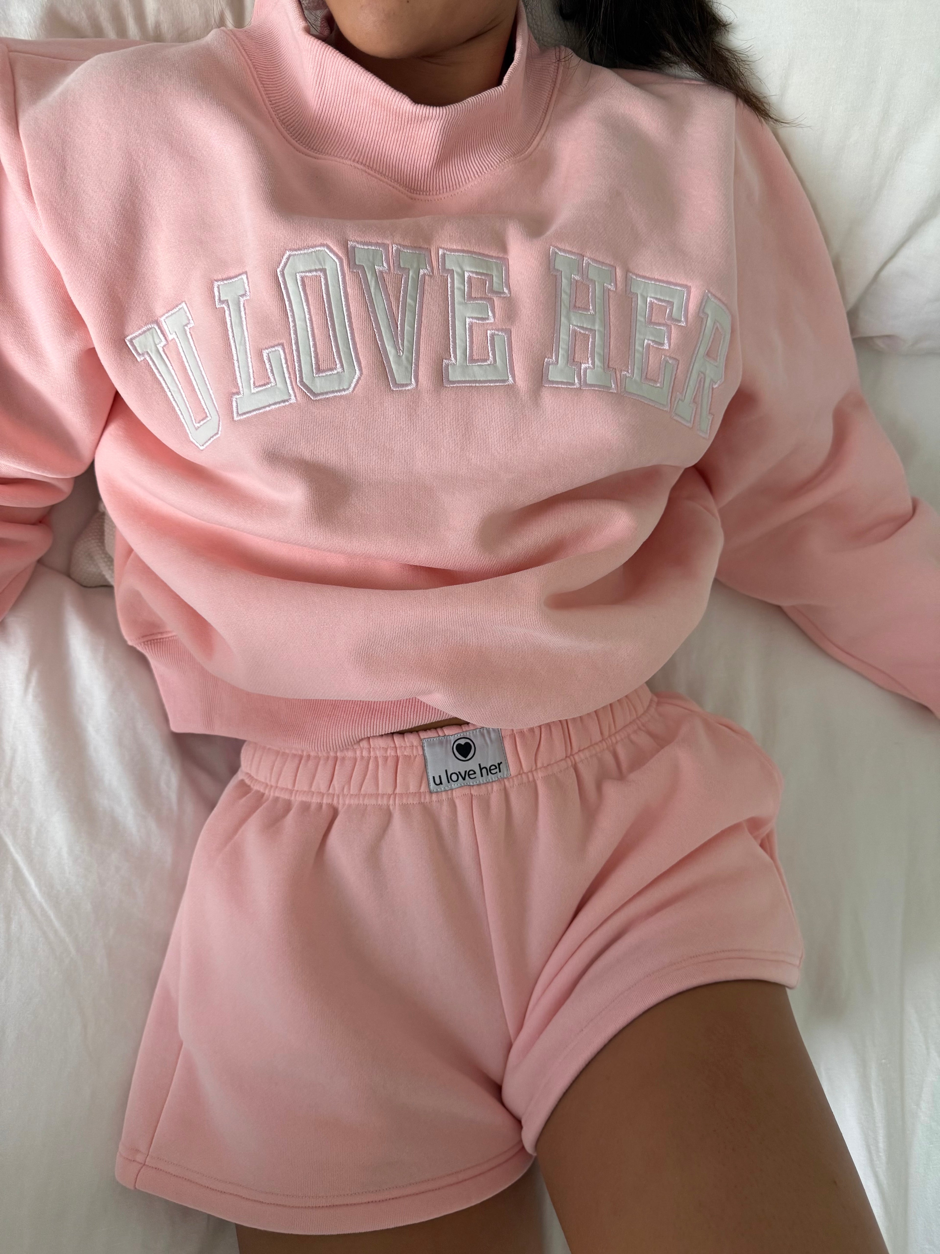 U LOVE HER Mockneck
