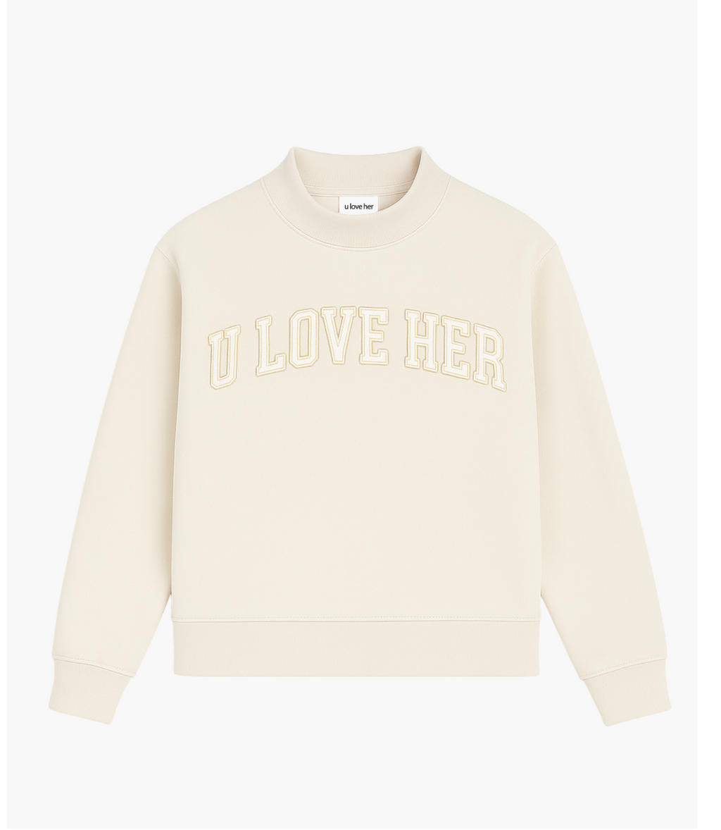 U LOVE HER Classic Mockneck